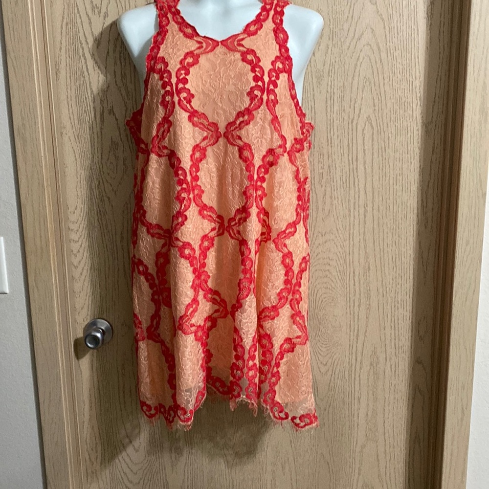 Thrifted lace dress size medium large